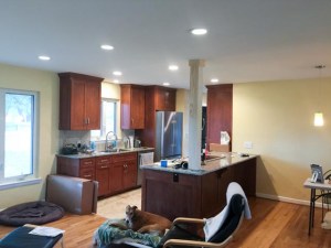 New open plan kitchen